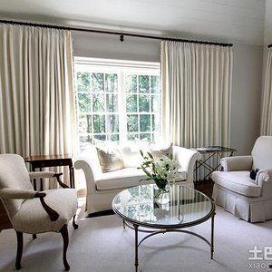 网红公寓窗帘效果图,时尚与温馨的完美融合